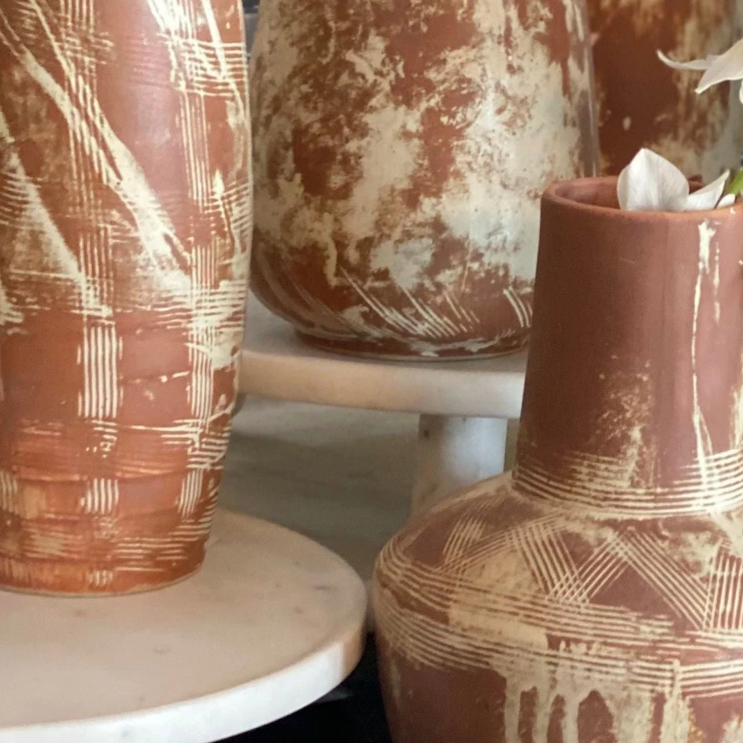 Made Goods New Arrivals Maille Vase Set 2 Made Goods New Arrivals Maille Vase Set