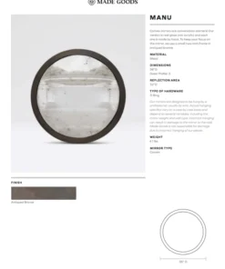 Made Goods Manu Mirror
