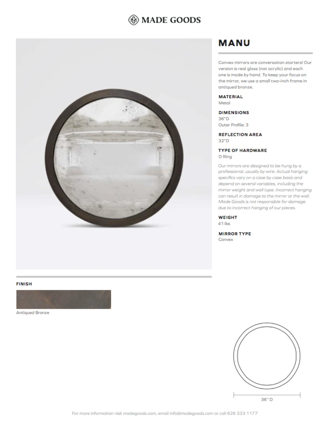 Made Goods Manu Mirror 2 Made Goods Manu Mirror