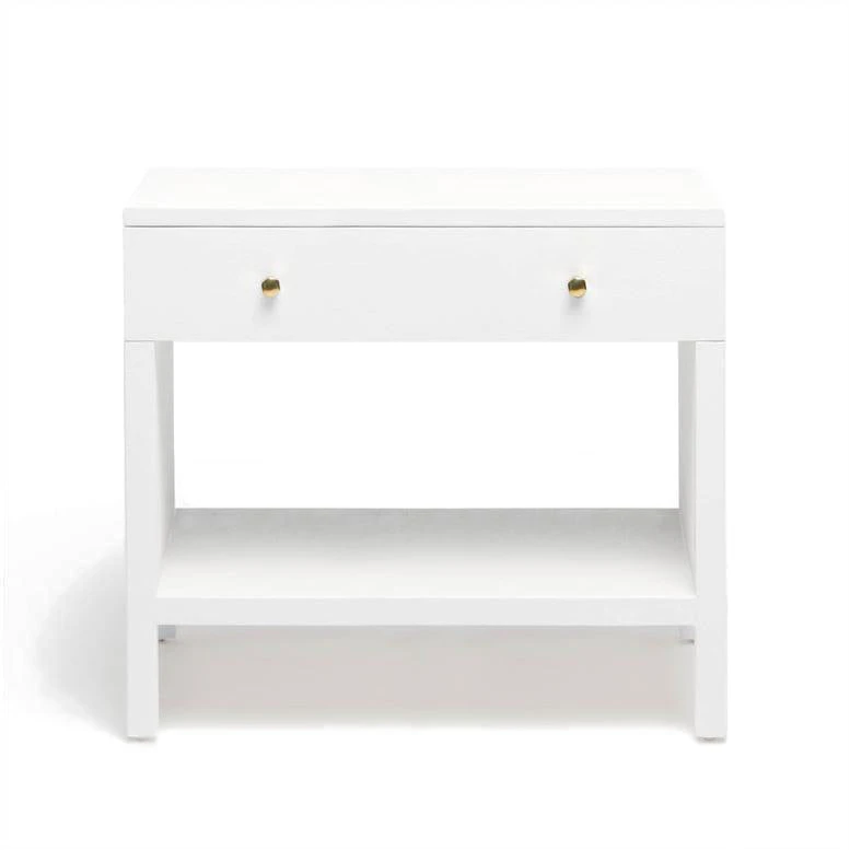 Made Goods Maris Double Nightstand Designer White Faux Belgian Linen New Arrivals 1 Made Goods Maris Double Nightstand Designer White Faux Belgian Linen New Arrivals