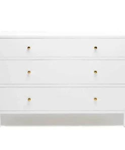 Made Goods Maris Dresser Designer White Faux Belgian Linen New Arrivals