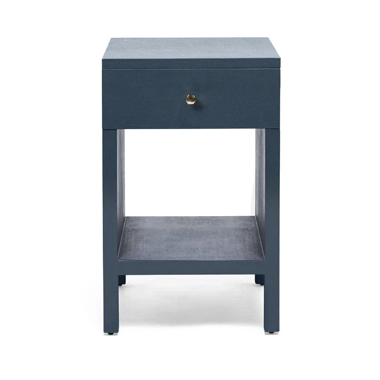 Made Goods New Arrivals Maris Single Nightstand True Navy Faux Belgian Linen 2 Made Goods New Arrivals Maris Single Nightstand True Navy Faux Belgian Linen