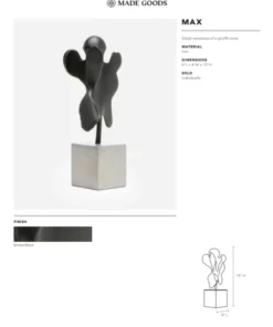 Made Goods New Arrivals Max Sculpture