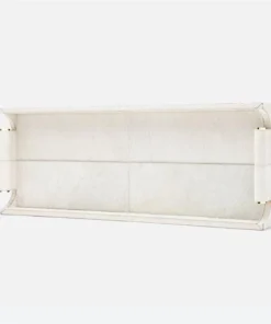 Made Goods Nate Large Tray Set White Hair On Hide