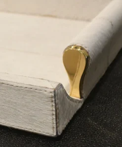 Made Goods New Arrivals Nate Tray Set White Hair On Hide