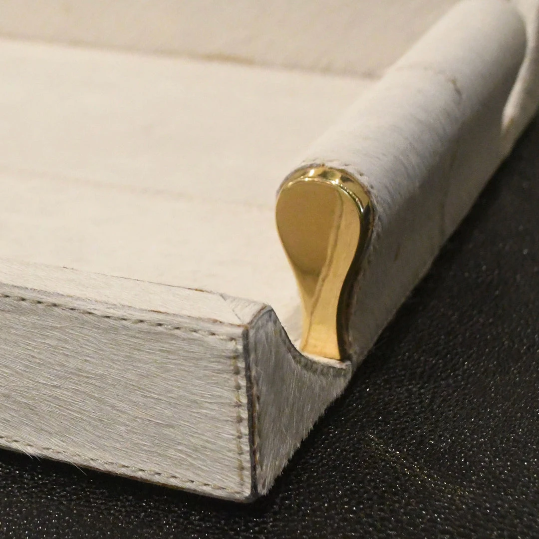 Made Goods New Arrivals Nate Tray Set White Hair On Hide 2 Made Goods New Arrivals Nate Tray Set White Hair On Hide