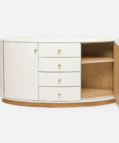 Made Goods Nerine Buffet Pristine Vintage Faux Shagreen And Brass New Arrivals 9 Made Goods Nerine Buffet Pristine Vintage Faux Shagreen And Brass New Arrivals