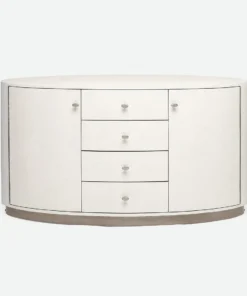 Made Goods Nerine Buffet Pristine Vintage Faux Shagreen And Silver New Arrivals