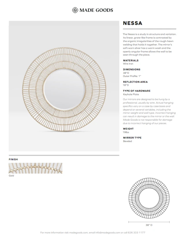 Made Goods Nessa Mirror 4 Made Goods Nessa Mirror