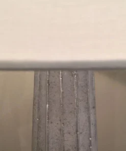 Made Goods Nova Table Lamp Gray Cement And Silver Leaf New Arrivals