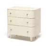 Made Goods Olivia Double Nightstand Off White Faux Raffia