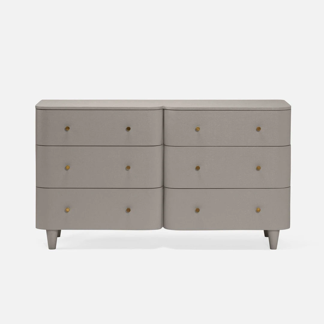 Made Goods New Arrivals Olivia 6 Drawer Dresser Seal Faux Raffia 2 Made Goods New Arrivals Olivia 6 Drawer Dresser Seal Faux Raffia