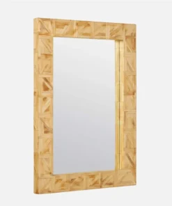 Made Goods Orley Mirror Wood Veneer