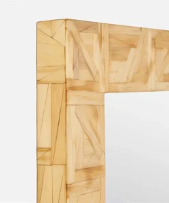 Made Goods Orley Mirror Wood Veneer