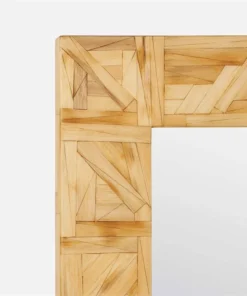 Made Goods Orley Mirror Wood Veneer