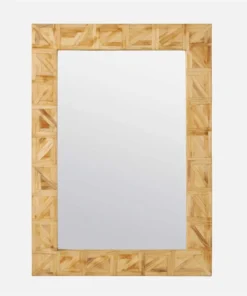 Made Goods Orley Mirror Wood Veneer