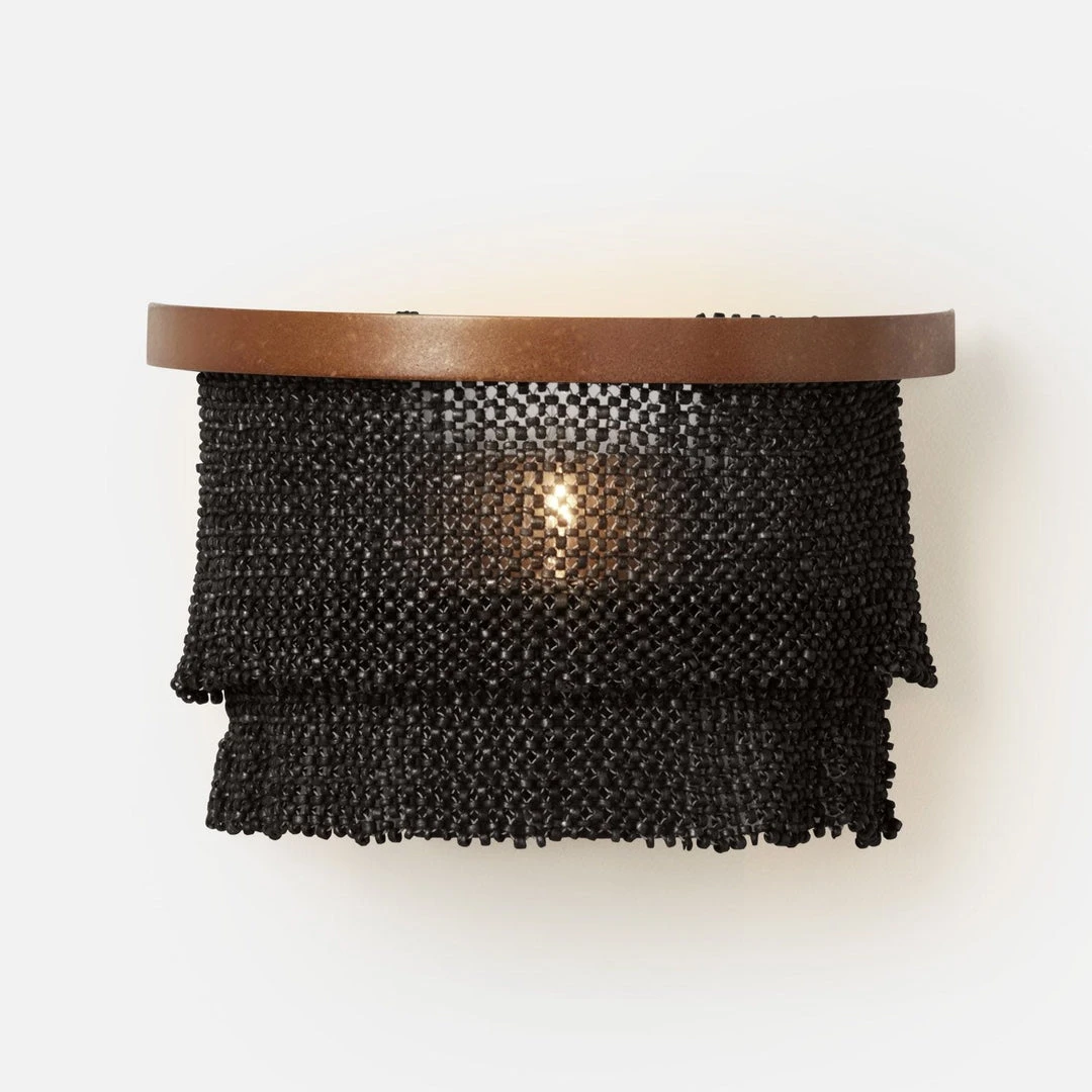 Made Goods New Arrivals Patricia Sconce Black And Gold Wide 1 Made Goods New Arrivals Patricia Sconce Black And Gold Wide