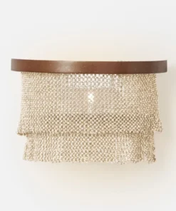 Made Goods Patricia Sconce Natural And Gold Wide