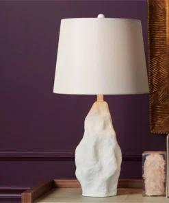 Made Goods New Arrivals Paxton Table Lamp Matte White