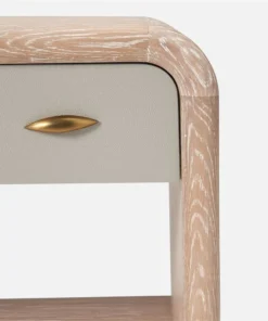 Made Goods New Arrivals Pierre Double Nightstand French Gray And Whitewash