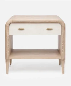Made Goods Pierre Double Nightstand Pristine And Whitewash