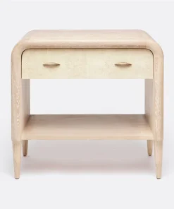 Made Goods Pierre Double Nightstand Off White And Whitewash