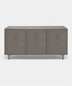 Made Goods Ramon 3 Door Buffet Seal Faux Raffia