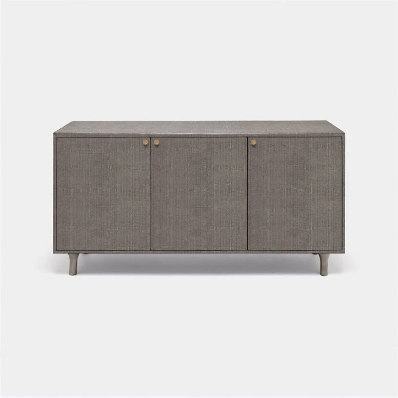 Made Goods Ramon 3 Door Buffet Seal Faux Raffia 2 Made Goods Ramon 3 Door Buffet Seal Faux Raffia