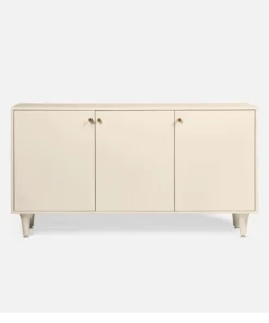 Made Goods New Arrivals Ramon 3 Door Buffet Off White Faux Raffia