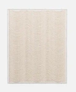 Made Goods New Arrivals Rheta Wall Art White Wood Beads