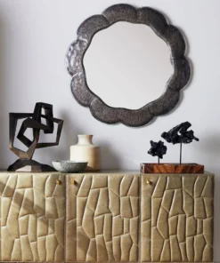 Made Goods New Arrivals Rivka Vase Set Of Two Small White Mango Wood