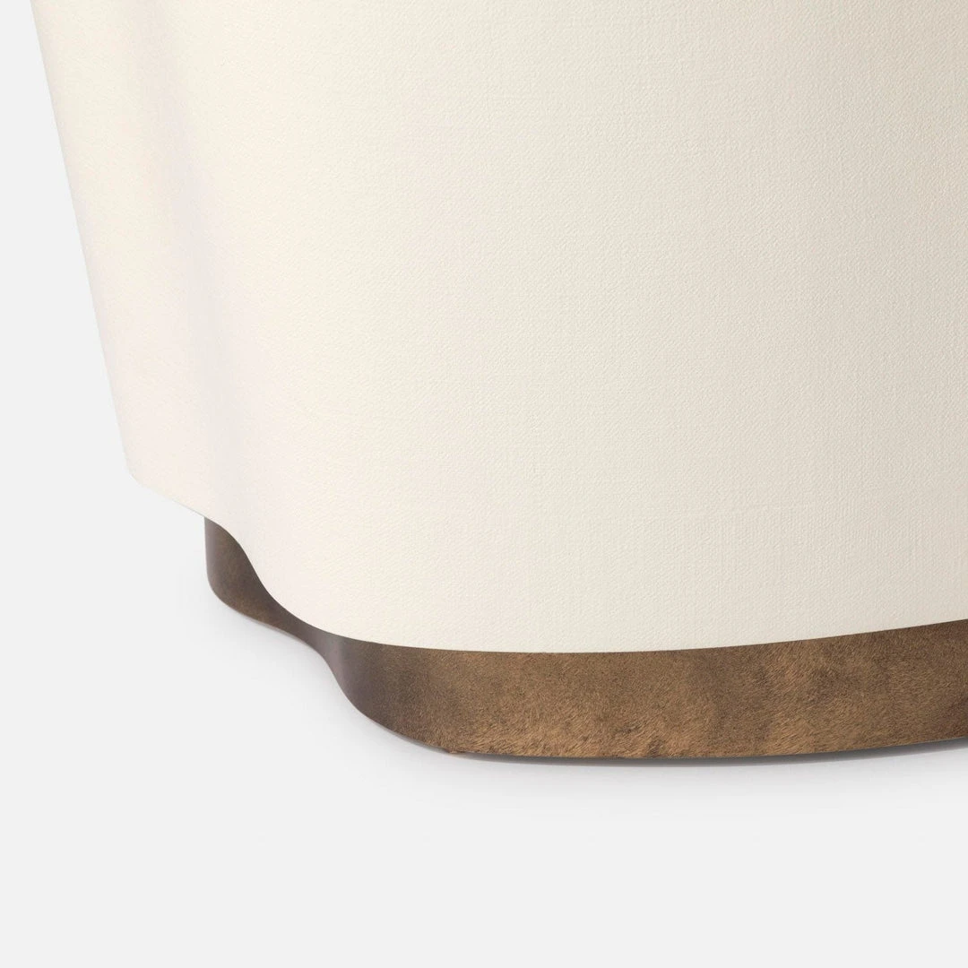 Made Goods Rockwell Coffee Table Small White Faux Belgian Linen 3 Made Goods Rockwell Coffee Table Small White Faux Belgian Linen