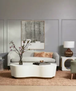 Made Goods Rockwell Coffee Table Large White Faux Belgian Linen New Arrivals 9 Made Goods Rockwell Coffee Table Large White Faux Belgian Linen New Arrivals