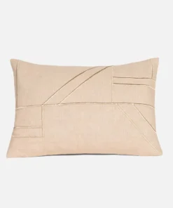 Made Goods New Arrivals Roslyn Lumbar Pillow Beige Set Of Two
