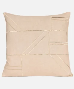 Made Goods Roslyn Square Pillow Beige Set Of Two New Arrivals