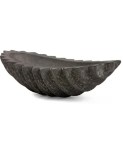 Made Goods Samara Bowl Gray Cast Stone