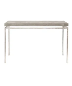Made Goods Benjamin Console Table Silver