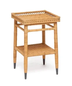 Made Goods New Arrivals Sarah Single Nightstand Woven Rattan