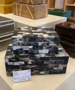 Made Goods New Arrivals Sarlic Box Set Natural Mixed Horn