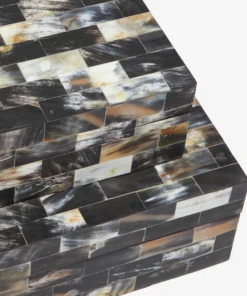 Made Goods New Arrivals Sarlic Box Set Natural Mixed Horn