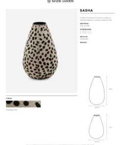 Made Goods New Arrivals Sasha Vase Large 19 Made Goods New Arrivals Sasha Vase Large