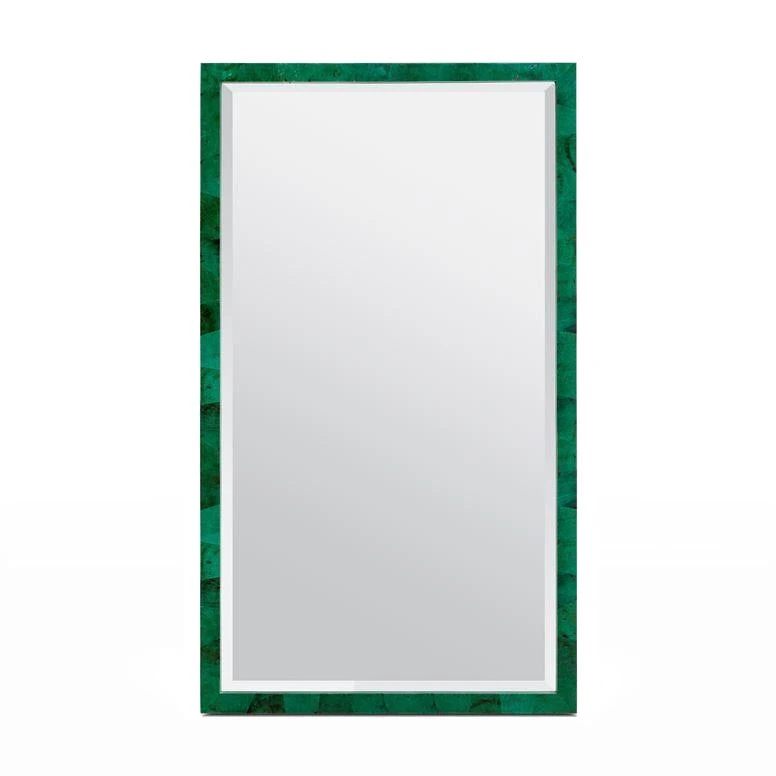 Made Goods Sidney Rectangular Mirror Emerald Shell 1 Made Goods Sidney Rectangular Mirror Emerald Shell