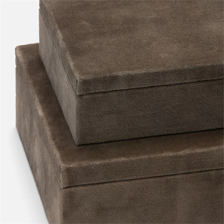 Made Goods New Arrivals Sinclaire Box Set Grey Velvet 3 Made Goods New Arrivals Sinclaire Box Set Grey Velvet