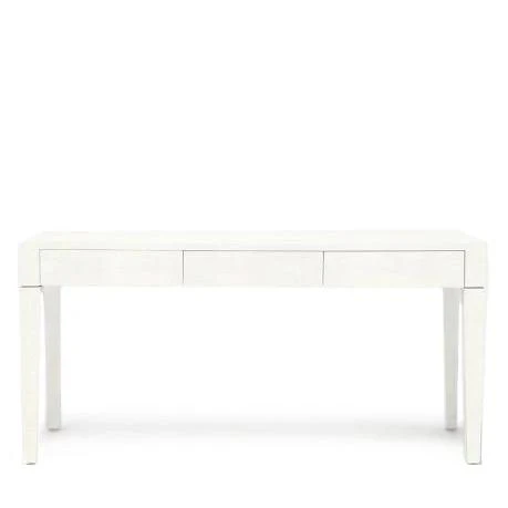 Made Goods Sorin 3 Drawer Desk Pristine Faux Shagreen New Arrivals 1 Made Goods Sorin 3 Drawer Desk Pristine Faux Shagreen New Arrivals