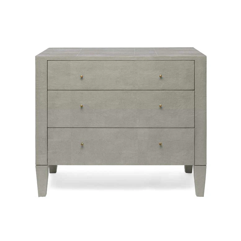 Made Goods Sorin 36" Dresser Castor Gray Faux Shagreen 1 Made Goods Sorin 36" Dresser Castor Gray Faux Shagreen
