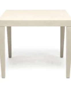 Made Goods Sorin Game Table Off White Faux Shagreen