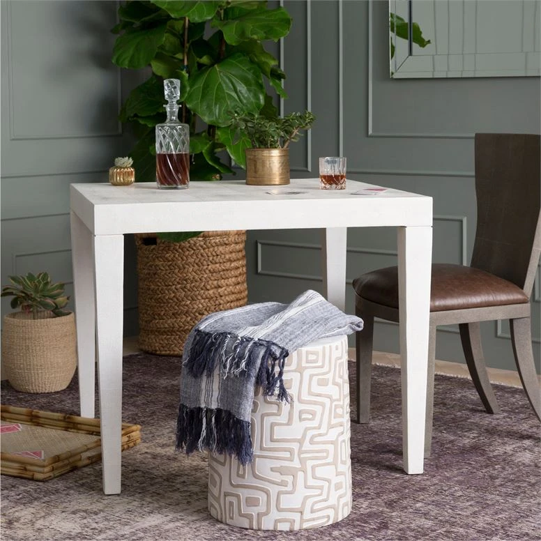 Made Goods Sorin Game Table Pristine Faux Shagreen 2 Made Goods Sorin Game Table Pristine Faux Shagreen