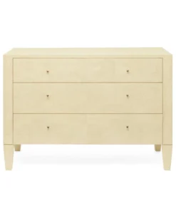 Made Goods Sorin 48" Dresser Off White Faux Shagreen