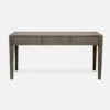 Made Goods Sorin 3 Drawer Desk Seal Faux Shagreen New Arrivals