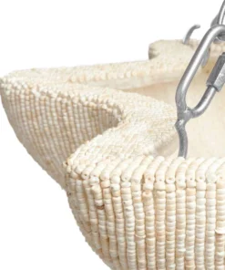 Made Goods New Arrivals Tabitha Chandelier Natural Coco Beads And Silver Metal 8 Made Goods New Arrivals Tabitha Chandelier Natural Coco Beads And Silver Metal